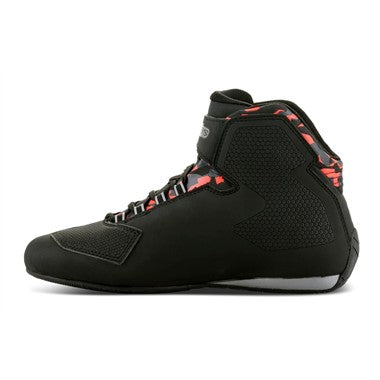 SCARPA ALPINESTARS SEKTOR WATERPROOF NERA GRIGIA ROSSO FLU