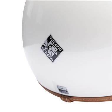 CASCO EL JETTIN 6.0 TUCANO BIANCO PERLATO INTERNO MARRONE - Della Categoria Caschi Jet Produttore Tucano Urbano - A soli €72.25! Acquista ora su Due Ruote Accessori