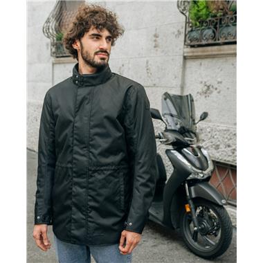 GIACCA UOMO OJ STYLISH LUNGA WP NERA - Della Categoria Giubbini Tessuto Uomo Produttore OJ ATMOSFERE METROPOLITANE - A soli €120! Acquista ora su Due Ruote Accessori