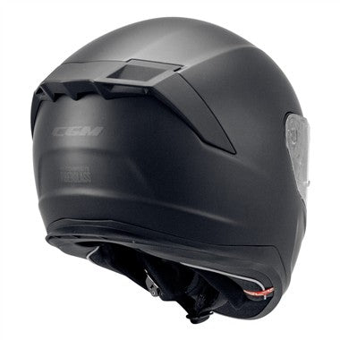 CASCO INTEGRALE CGM 361A AVENT FIBRA MONO NERO OPACO
