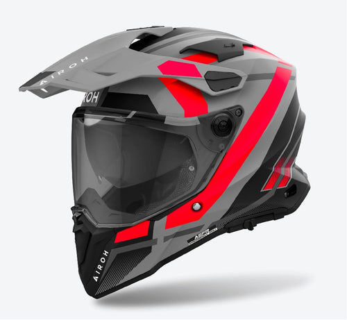 CASCO AIROH ENDURO COMMANDER 2 CM2R55 REVEAL RED FLUO MATT - Della Categoria Caschi Enduro & Cross Produttore Airoh - A soli €360! Acquista ora su Due Ruote Accessori