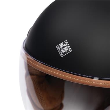 CASCO EL JETTIN 6.0 TUCANO NERO OPACO INTERNO MARRONE - Della Categoria Caschi Jet Produttore Tucano Urbano - A soli €63.75! Acquista ora su Due Ruote Accessori