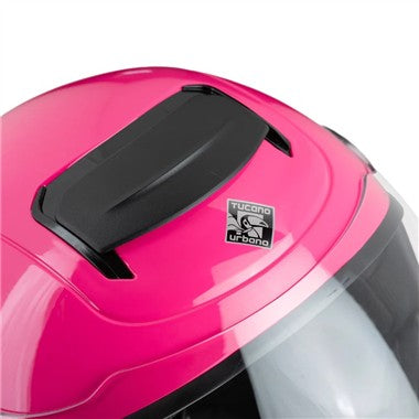 CASCO JET TUCANO BAMBINO EL KID FUCSIA CUFFIE INTERE CONF. 49/50-51/52-53/54