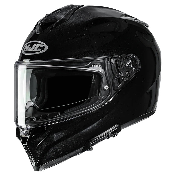 CASCO INTEGRALE HJC I72 SOLID NERO LUCIDO