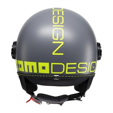 CASCO JET FGTR CLASSIC MOMODESIGN E2206  FLUO MATT GREY-YELLOW FLUO