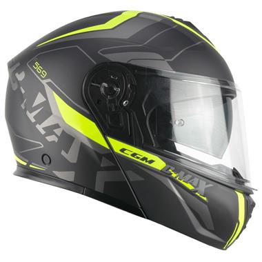 CASCO CGM MODULARE 569G C-MAX CITY NERO GIALLO FLUO OPACO - Della Categoria Caschi Modulare Produttore CGM HELMETS - A soli €135! Acquista ora su Due Ruote Accessori