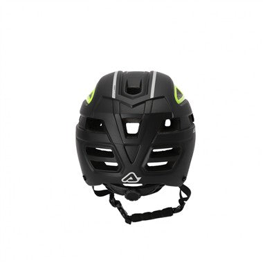 CASCO BICI DOUBLEP NERO GIALLO FLU
