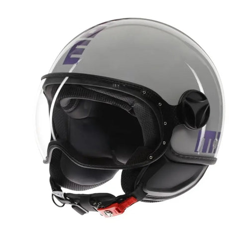 CASCO JET FGTR CLASSIC MOMODESIGN E2206 FLIP GRIGIO BLUE-FUCSIA - Della Categoria Caschi Jet Produttore MomoDesign - A soli €186.15! Acquista ora su Due Ruote Accessori