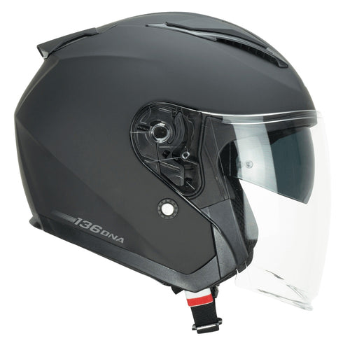CASCO JET CGM 136A DNA MONO NERO OPACO - Della Categoria Caschi Jet Produttore CGM HELMETS - A soli €67! Acquista ora su Due Ruote Accessori