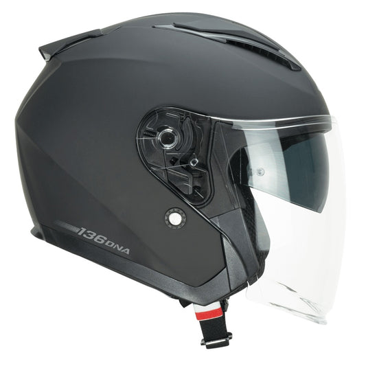CASCO JET CGM 136A DNA MONO NERO OPACO