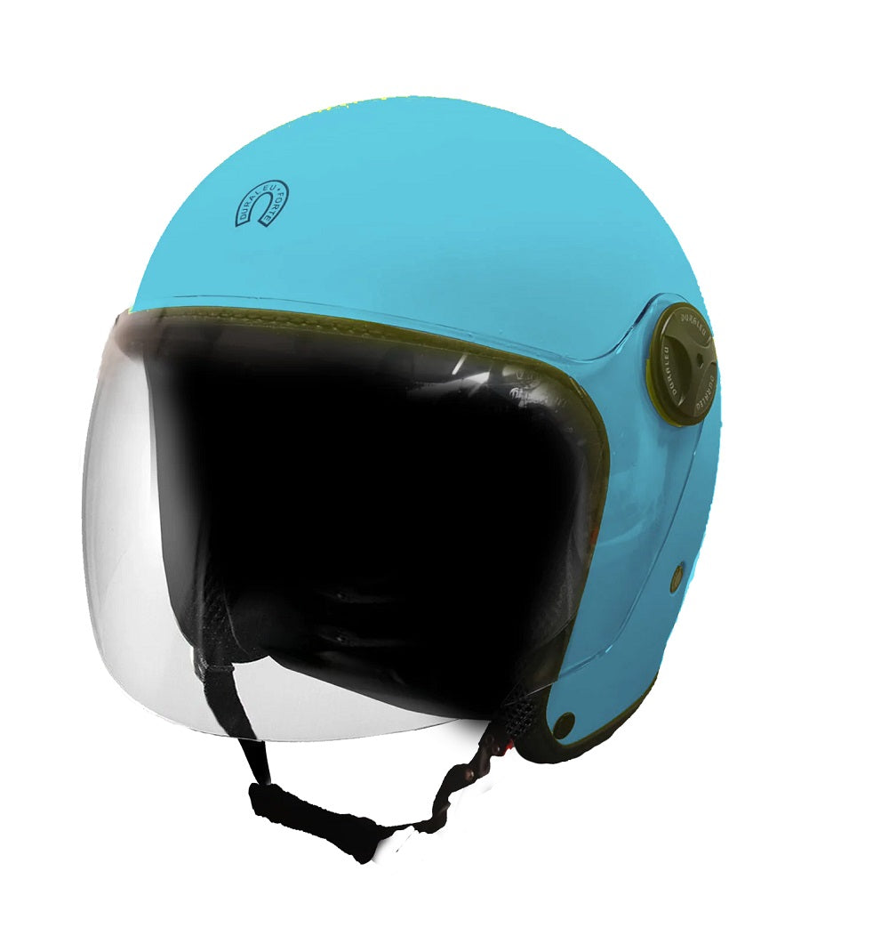 CASCO JET DURALEU BAMBINO LEO BLU  OPACO - Della Categoria Caschi Bambino Produttore DURALEU - A soli €68! Acquista ora su Due Ruote Accessori