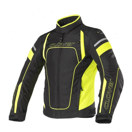 GIUBBINO CLOVER RAINBLADE WP SPORT JACKET NERO GIALLO FLU - Della Categoria Giubbini Tessuto Uomo Produttore Clover - A soli €147! Acquista ora su Due Ruote Accessori