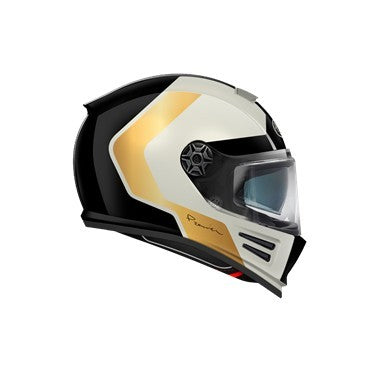 CASCO PREMIER 26 COMMANDER GP 92 BM L pinlock included BIANCO ROSSO