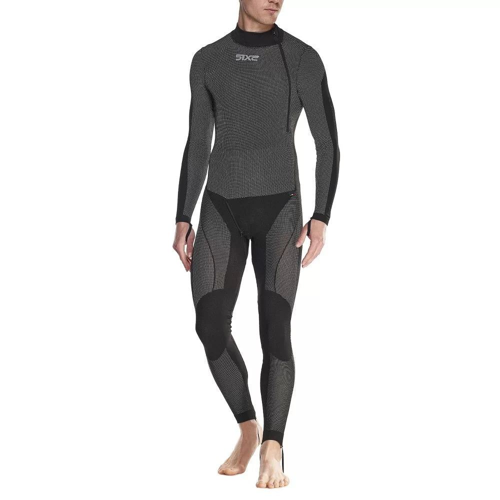 SOTTOTUTA SIX LUPETTO 4 STAGGIONI NERO CARBON - Della Categoria Intimo Termico Uomo Produttore SIX - A soli €108! Acquista ora su Due Ruote Accessori