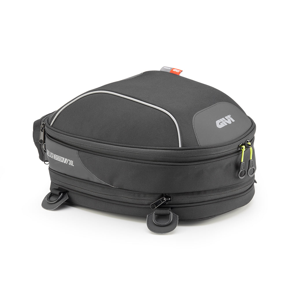 BORSA TAILOCK DA SELLA TRASFORMABILE IN ZAINO, 30 LT, ESTENSIBILE FINO A 38 LT.