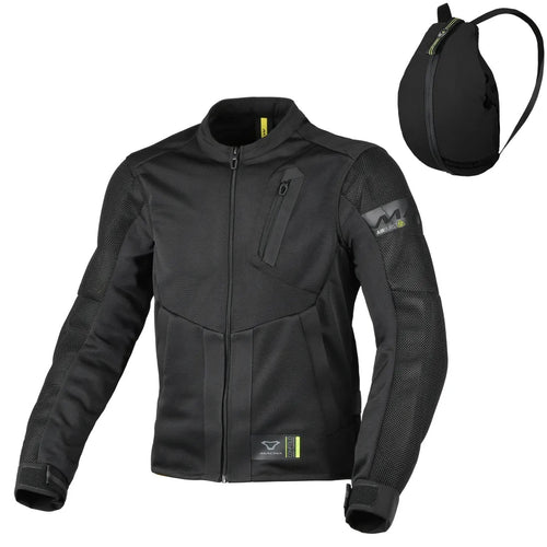 GIUBBINO MACNA UOMO TORIDO NERO A ZAINO