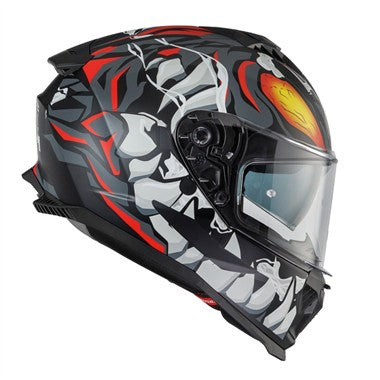 CASCO INTEGRALE PREMIER 26 TYPHOON MO92BM NERO OPACO VENOM