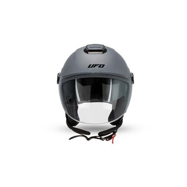 CASCO UFO JET NIXIE DOPPIA VISIERA GRIGIO LUCIDO - Della Categoria Caschi Jet Produttore UFO PLAST - A soli €60.20! Acquista ora su Due Ruote Accessori