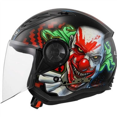 CASCO JET LS2 OF616 AIRFLOW II HAPPY DREAMS 06