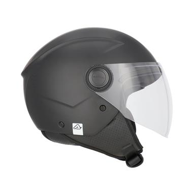 CASCO ACERBIS JET BREZZA BAMBINO NERO