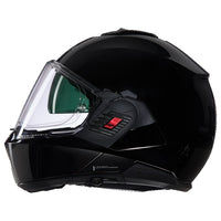 CASCO REVERS NOLAN N120-1 CLASSICO 301 NERO LUCIDO FLIP UP