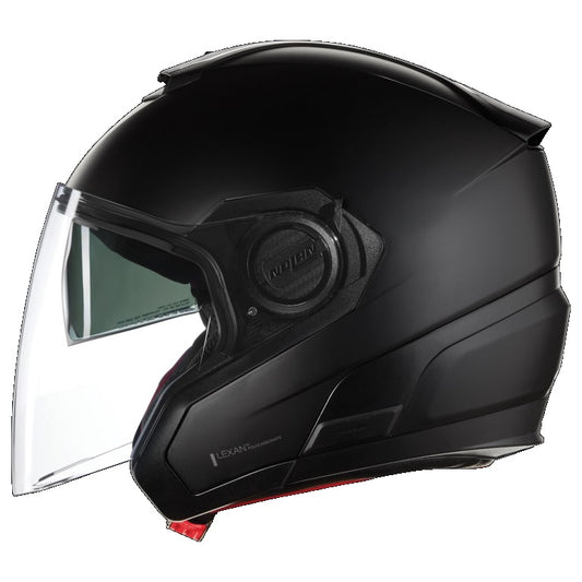 CASCO JET NOLAN N40-5 OMOL.06 CLASSICO 302 NERO OPACO TAGLIA XS