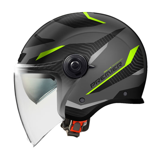 CASCO PREMIER 26 CITY FLY EVO FA Y17 BM NERO GRIGIO GIALLO OPACO