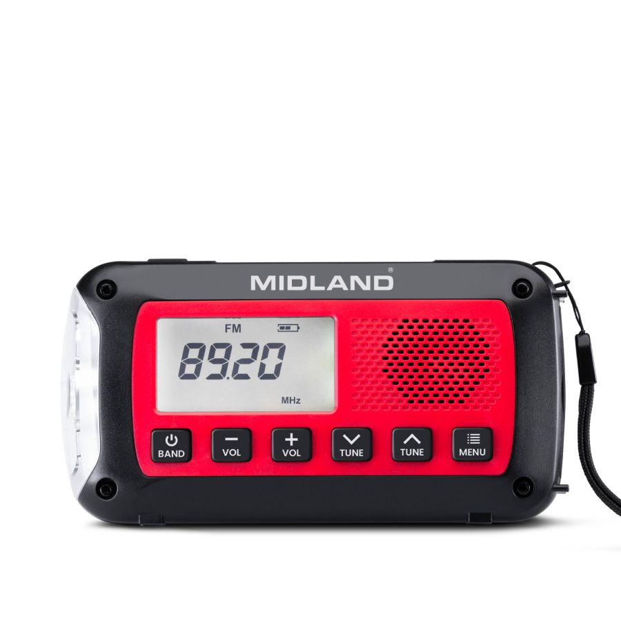 MIDLAND ER100 POWER BANK RADIO D'EMERGENZA - Della Categoria Interfoni Bluetooth Produttore MIDLAND - A soli €71.10! Acquista ora su Due Ruote Accessori