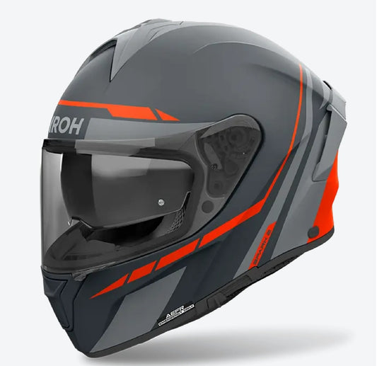 CASCO AIROH INTEGRALE SPARK 2 SP2S32 SPINNER NERO ARANCIO OPACO - Della Categoria Caschi Integrale Produttore Airoh - A soli €184.50! Acquista ora su Due Ruote Accessori