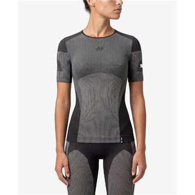 MAGLIA SIX MANICA CORTA NERA CARBON