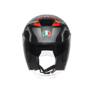 CASCO JET IRIDES AGV E2206 NERO GRIGIO ROSSO - Della Categoria Caschi Jet Produttore AGV CASCHI - A soli €169.15! Acquista ora su Due Ruote Accessori