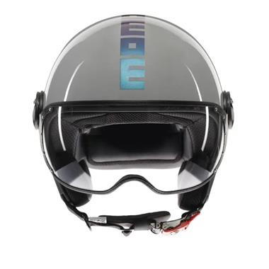 CASCO JET FGTR CLASSIC MOMODESIGN E2206 FLIP GRIGIO BLUE-FUCSIA - Della Categoria Caschi Jet Produttore MomoDesign - A soli €186.15! Acquista ora su Due Ruote Accessori