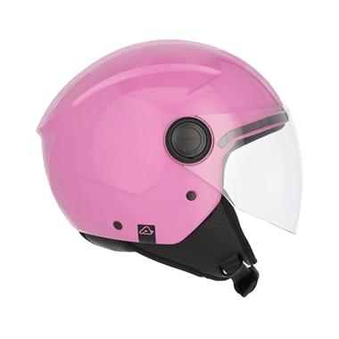 CASCO JET ACERBIS BREZZA OMOL.22.06 ROSA LUCIDO