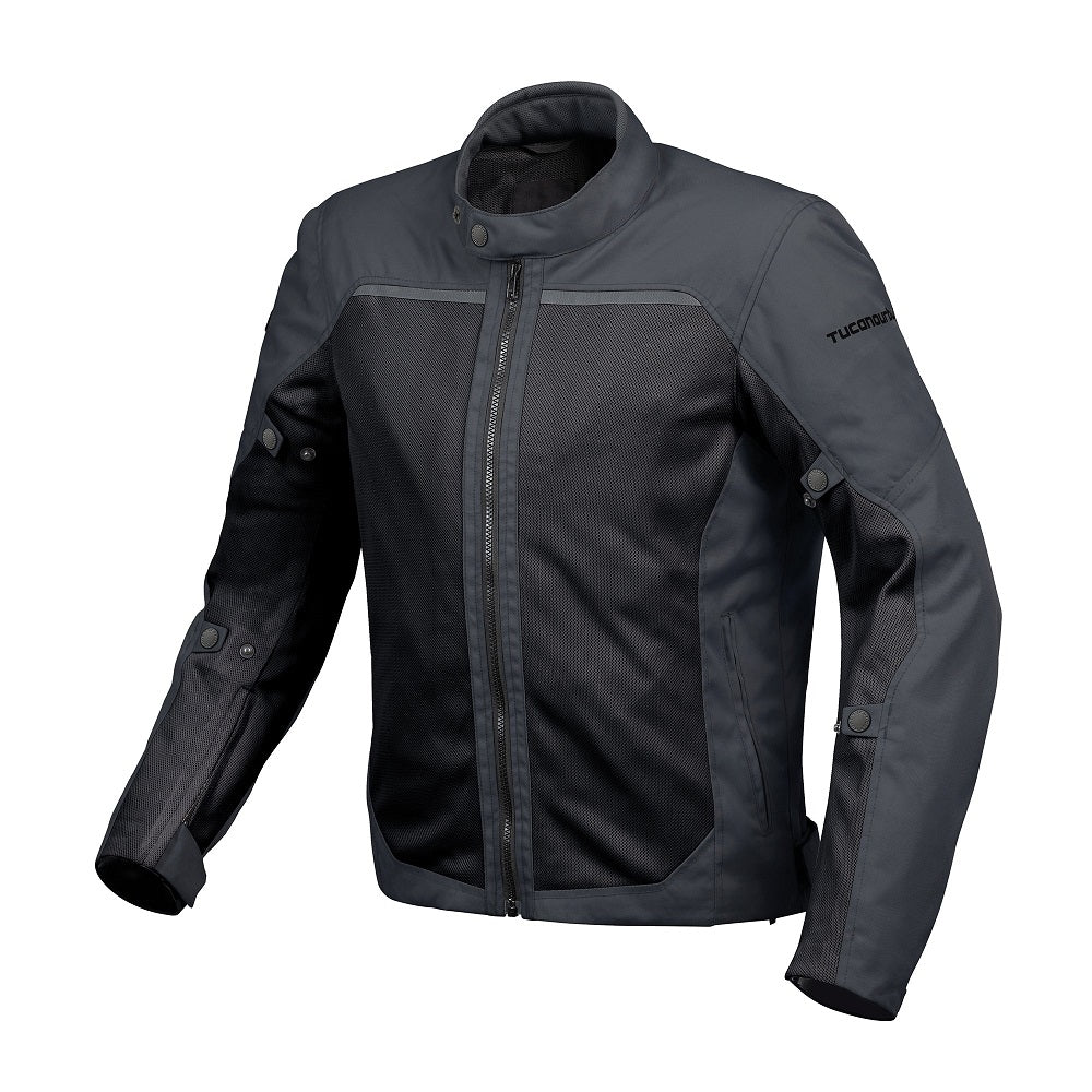 GIUBBINO UOMO TRAFORATO TUCANO STARTMOTION GRIGIO SCURO - Della Categoria Giubbini Estivi Uomo Produttore Tucano Urbano - A soli €140! Acquista ora su Due Ruote Accessori
