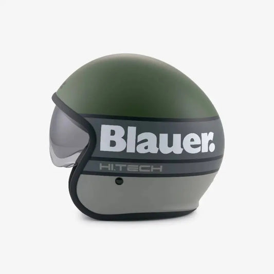 CASCO BLAUER PILOT 4.0 VERDE-GRIGIO MATT