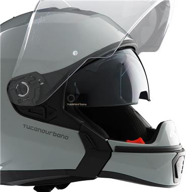 CASCO SCOMPONIBILE TUCANO URBANO HYPERLINK GRIGIO OPACO - Della Categoria Caschi Scomponibile Produttore Tucano Urbano - A soli €183! Acquista ora su Due Ruote Accessori