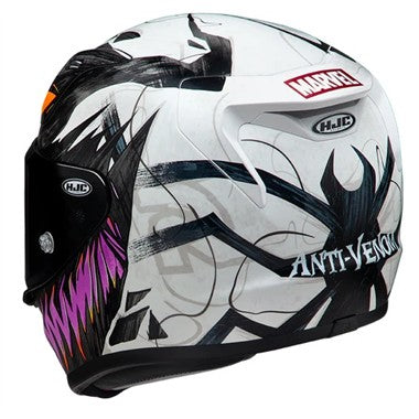 CASCO INTEGRALE HJC RPHA12 ANTI VENOM 2 MARVEL MC8