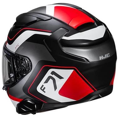 CASCO INTEGRALE HJC F71 ARCAN MC1SF NERO ROSSO BIANCO OPACO