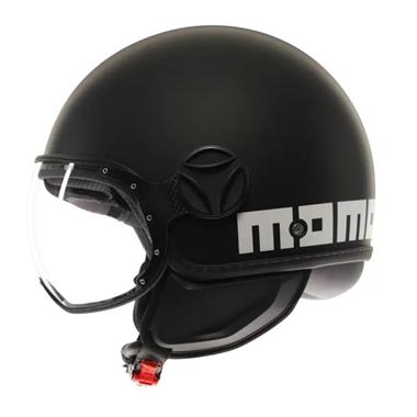 CASCO JET FGTR CLASSIC MOMODESIGN E2206 MONO NERO OPACO BIANCO - Della Categoria Caschi Jet Produttore MomoDesign - A soli €169.15! Acquista ora su Due Ruote Accessori