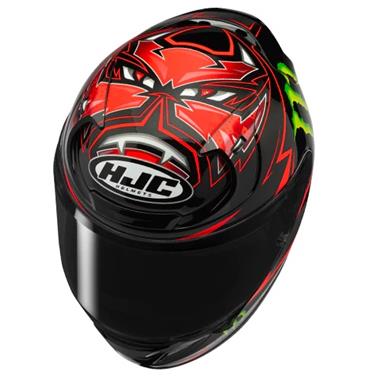 CASCO INTEGRALE HJC RPHA12 QUARTARARO REPLICA MC1