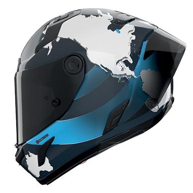 CASCO NOLAN INTEGRALE CARBONIO X-804 RS UC CHECA 30TH ANNIVERSARY SPECIAL EDIT. 355