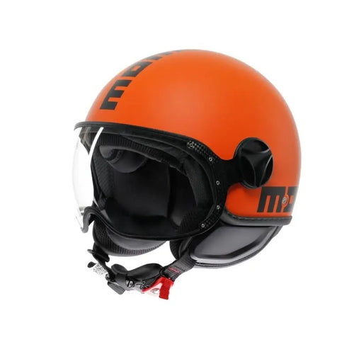 CASCO JET FGTR CLASSIC MOMODESIGN E2206 MONO ARANCIO OPACO NERO - Della Categoria Caschi Jet Produttore MomoDesign - A soli €169.15! Acquista ora su Due Ruote Accessori