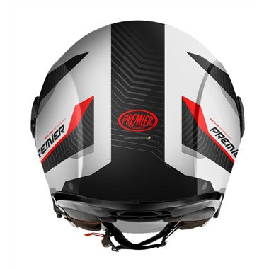 CASCO PREMIER 26 CITY FLY EVO FA 8 BIANCO NERO ROSSA LUCIDO