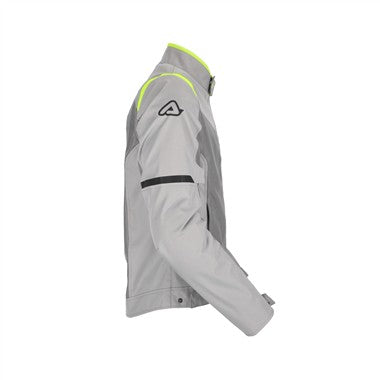 GIUBBINO ACERBIS UOMO CE RAMSEY VENTED 2.0 AIR GRIGIO-GIALLO