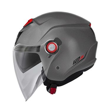 CASCO JET GIVI 12.5B TITANIO OPACO