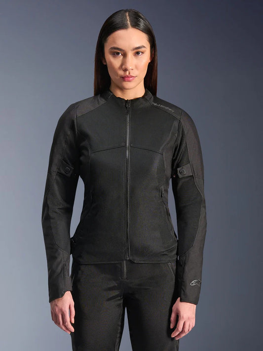 GIUBBINO DONNA ALPINESTARS C-1 AIR NERO