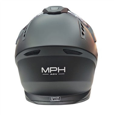 CASCO MPH CROSSOVER ADV E22.06 NERO OPACO