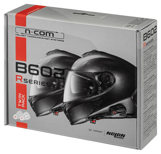 BLUETOOTH INTERFONO B602-R DOPPIO CASCO  N40-N44-N70.2-N80.8-N87-N90.3-N104-N100.5 - Della Categoria Interfoni Bluetooth Produttore Nolan Helmets - A soli €280! Acquista ora su Due Ruote Accessori