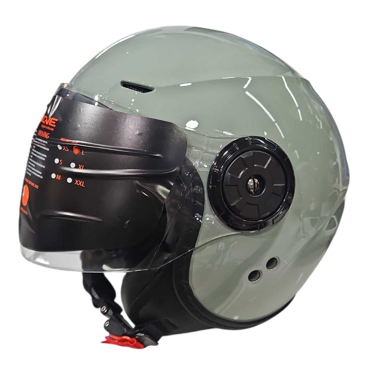 CASCO JET ORIGINE GARDA SOLID SALVIA OPACO