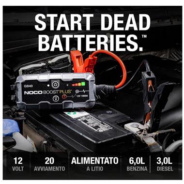 AVVIATORE BOOST 12V 1000A JUMP STARTER - Della Categoria Caricabatteria E Mantenitore Produttore NOCO - A soli €154.50! Acquista ora su Due Ruote Accessori